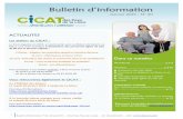 Bulletin d’information · 1 Bulletin d’Information n° 30, Janvier 2019 – CICAT des Pays de la Loire – Tél : 02.44.02.40.00 – Mail : contact@cicat-pdl.fr