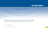 Mise à niveau vers cette version...Mise à niveau vers cette version septembre 2018 ©2018 Trimble Solutions Corporation. Table des matières 1 Liste des nouveautés de Tekla Structures