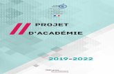 Projet d’académie - Montpellier - Jacou...Voici, rapidement esquissé, le plan d’action de notre académie pour les années à venir. Il nous permettra d’améliorer encore les