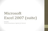 Microsoft Excel 2007 (suite)gdac2.uqam.ca/~landry/INF0326/Presentations/12_excel2.pdf · Extraire une sous-chaîne de caractères ... Ajouter une ligne des totaux à un tableau Onglet