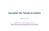 Bases de CSS Ressources: spécifications CSS, c.f. http ...deptinfo.unice.fr/~renevier/ancien/introweb-2018/... · Philippe Renevier Gonin - CSS/Sélecteurs - Intro Web, 2017-2018