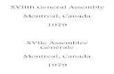XVIIth General Assembly Montreal, Canada - IAU · Recommends that administrations adhering to the IAU, present at the WARC, recognize the following needs of the radio astronomy service: