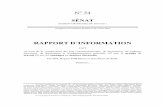 N° 54 - Senat.frN 54 SÉNAT SESSION ORDINAIRE DE 2010-2011 Enregistré à la Présidence du Sénat le 20 octobre 2010 RAPPORT D´INFORMATION FAIT au nom de la commission des lois
