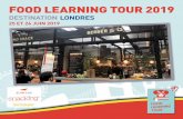 FOOD LEARNING TOUR 2019 - Snacking.fr, le portail de la ... · > Appréhender la révolution digitale en découvrant les dernières innovations du secteur FOOD LEARNING TOUR. La promesse