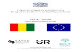 PACTE – Guinée Guinee Rapport Mission d Evaluation … · HAC Haute Autorité de la Communication HAM Haute Autorité des Médias ... Le programme a permis de faire travailler