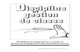 Discipline et gestion - Discipline et gestion de classe | Volet professionnel | 11 Fiche 1 Description