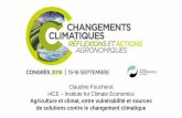 Claudine Foucherot I4CE – Institute for Climate Economics ...€¦ · Anticiper les contraintes et incitations carbone et les politiques climatiques de demain pour les secteurs