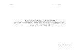 Le concept d’infiniaurelien.dumaine.free.fr/20110226135937.pdf · invitent à repenser les rapports de l'infini au fini et de l'infini à la catégorie de « l'indeterminatum »