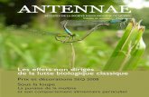 Antennae - Bulletin de la Société d'entomologie du Québec ... · Antennae 2009, vol. 16, no 1 Bulletin de la Société d’entomologie du Québec propos de lA rédACtion rédactrice