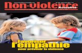 Non violence - OCCE 95€¦ · Non-violence Actualité, mars-avril 2013 3 L 'empathie est la capacité que tout être humain possède de pou - voir se mettre à la place de l’autre