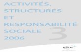ACTIVITÉS, STRUCTURES RESPONSABILITÉ 3 · 2012. 3. 1.  · activités, structures et resPonsabilité sociale eads 2 1 3 ethique et resPonsabilité sociale informations sur les activités