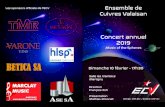 Les sponsors officiels de l’ECVecvbrass.ch/user/web/file/Programme_ConcertAnnuel2019.pdf · Galaxies Carl Davies A Low brass Fantasy Etienne Crausaz Solistes: Julien Roh - alto,