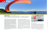 IbEx 3 - Nova Performance Paragliders€¦ · Nova IbEx 3 Un vaste potentiel d’utilisation L’Ibex 3 est une aile simple et légère, conçue pour découvrir le terrain al-pestre