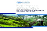 Projets et programmes transformateurs de neutralité en ... · Comité chargé de l’examen de la mise en œuvre de la Convention DLDD. Désertification, dégradation des terres
