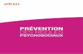 PRÉVENTION DES RISQUES - OETH · 2015. 12. 15. · Pour mettre en place une démarche de prévention des risques psychosociaux qui soit efficace à terme, il sera nécessaire de