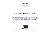 ATTRIBUTION DE COMPENSATION · Lattribution de compensation (AC) est le principal flux financier entre les communes et les établissements publics de coopération intercommunale (EPCI)