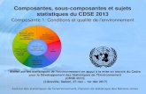 Etablissements 3. Composantes, sous-composantes et sujets ...€¦ · (CDSE 2013) (Libreville, Gabon, ... bases de données de couverture du sol pour les pays qui développent des