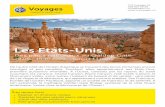 Les Etats -Unis Sri LanIGA - TCS Voyages · Monument Valley, entre autres, rivalisent de beauté et de variété ; sans parler de Las Vegas et sa démesure, qui apparaissent comme