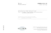 OIML B 6-2:2012 · Directives pour les travaux techniques de l’OIML. Partie 2: Guide pour la rédaction et la présentation des publications de l'OIML OIML B 6-2 Edition 2012 (E)