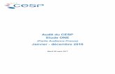 Audit du CESP Etude ONEone.acpm.fr/2017_03/downloads/CESP_Audit_ONE_2016.pdfEn juin 2016, l’ACPM a décidé de supprimer la filière CAPI dès le second semestre 2016. A partir du