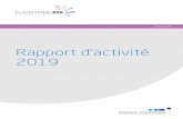 Rapport d'activité 2019 de la Plateforme RSE · FRANCE STRATÉGIE - 3 - JANVIER 2020 SOMMAIRE Installée à France Stratégie en 2013 par le Premier ministre à la demande des parties