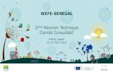 Presentazione standard di PowerPoint...WEFE-SENEGAL 2ème Réunion Technique Comité Consultatif OMVS, Dakar 20-22 Mars 2019 OMVS, Dakar 20-22 mars 2019 Renforcement de l’observatoire