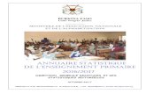 BURKINA FASO - cns.bfcns.bf/IMG/pdf/annuaire_primaire_2016_2017_final.pdf · I.2 Taux brut d'admission par sexe des 43 communes prioritaires. I.3 Taux brut de scolarisation par sexe
