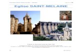 Paroisse Notre Dame du Mur Morlaix sur Eglise SAINT-MELAINEsf012e4e28b5744be.jimcontent.com/download/version... · 2012. 12. 8. · Melaine qui était déjà chancelier du roi breton