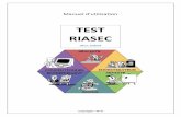 TEST RIASEC - contact72.free.frcontact72.free.fr/sites/EMPLOI_Suivi/Test_RIASEC - Manuel.pdf · 1) Double cliquez sur le fichier : Test_RIASEC.xls 2) Excel s’ouvre… 3) Activez