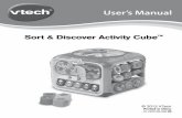 Sort & Discover Activity Cube TM · 2020. 1. 24. · 3 Introduction INTRODUCTION Thank you for purchasing the VTech ® Sort & Discover Activity Cube™ learning toy! Play on five