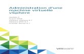 Administration d'une machine virtuelle vSphere · 2019. 4. 12. · Table des matières À propos de l'administration de machine virtuelle vSphere 6 1 Introduction aux machines virtuelles