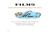 Logiciel de Restauration de Film - ACCUEIL | film9 · 4 INTRODUCTION FILM9 est un Logiciel destiné à la restauration des anciens films. Des films argentiques et des cassettes. Il