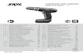 CORDLESS DRILL/DRIVER 2421 (F0152421 . . ) · Cordless drill/driver 2421 INTRODUCTION • This tool is intended for drilling in wood, metal, ceramic and plastic; tools with electronic
