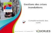 Gestions des crises inondations - Internet DREAL PACA · 2017. 10. 6. · Gestions des crises inondations Complémentarité des outils Aix-en-Provence – le 5 octobre 2017. Des outils