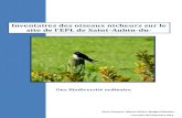 Inventaires des oiseaux nicheurs sur le site de l’EPL de ......-Faucon crécerelle (reproduction en 2012) 6 La réalisation d’un inventaire s’accompagne souvent de diverses contraintes.