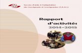saaiquebec.comsaaiquebec.com/wp-content/uploads/2017/07/Rapport-dactivités-2014... · Rappot d’activités 2014-2015 [1] é d’un pojet de Sœu Maie -Hélène lais, de la communauté