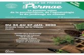 DOSSIER DE PRESSE - Salon Permae · Dossier de presse PERMAE 2020 2 4 jours pour révéler LE JARDINIER AUTONOME ET ENGAGÉ qui est EN NOUSPermae, premier salon dédié à la permaculture,