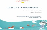PLAN LOCAL D’URBANISME (PLU) - Niort...Le Projet d'aménagement et de développement durables construit en fonction des enjeux déterminés, a été débattu en conseil municipal