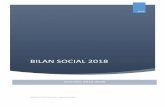 Bilan social 2018 · Ce retard est maintenant comblé et après la présentation de celui de 2015, c’est le deuxième bilan social présenté sous ma présidence. Le bilan social
