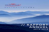 RAPPORT ANNUEL - Ouranos// RAPPORT ANNUEL 2015-2016 ... ⁄ TourismeGestion de l’eau ... rapport au milieu ambiant avant l’existence des réservoirs. ⁄ Le projet sur la modélisation