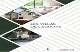 Mérignac , 33 700 · 2020. 6. 12. · LA RÉSIDENCE : Composée de 8 maisons de ville, la résidence . Les Villas de l’Europe. est située dans un environnement calme, familial