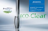 SCHOTT Termofrost ECO-Clear · 7 SCHOTT Termofrost ® ECO-Clear est doté d’un revêtement anti-buée pour réduire la condensation visible. Qualité et installation La qualité
