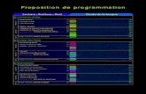 Proposition de programmation - Eklablogekladata.com/U-kB8IvkNuSEyU_6thYXkoUSqc0/programat... · 4 Opération top-secret..... 84 CONJ Je conjugue les verbes avoir et être au futur.....