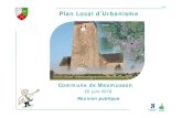 1/33 Plan Local d’Urbanismeparticipation.institut-auddice.com/IMG/pdf/ppt_maumussonplu_22-06-2016.pdfde l’environnement, code rural, code de la construction et de l’habitat,