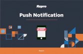 Push Notification · プッシュ通知の運用 最適化に取り組むべき理由 プッシュ通知を通じて継続率を上昇させることによって、ユーザー獲得コストが大幅に改善します。広