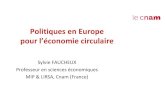 Politiques en pour l’économie circulaireLe livre blanc –Pacte du Grand Paris LIVRE BLANC DE L’ÉCONOMIE CIRCULAIRE DU GRAND PARIS, paru le 14 septembre 2015. Le Livre Blanc