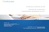 Profils des certificats et LCR Autorit£© de certification ... ... Le certificat de l'AC CERTEUROPE ADVANCED