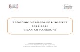 2011-2016 BILAN MI-PARCOURS · Bilan mi-parcours du PLH 2011-2016 – Communauté de Communes de l’Est Tourangeau Page 4 Une croissance démographique continue avec environ 340