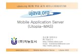 Mobile Application Server (Utopia-MAS) · 2015. 1. 22. · Mobile Application Server Utopia-MAS 4 텔레매틱스는통신과정보과학(Informatics)을합친용어로자동차와