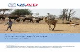 Étude de base des programmes de sécurité alimentaire dans ... · Étude de base des programmes de sécurité alimentaire dans le cadre du Titre II au Niger . N. o. de contrat: